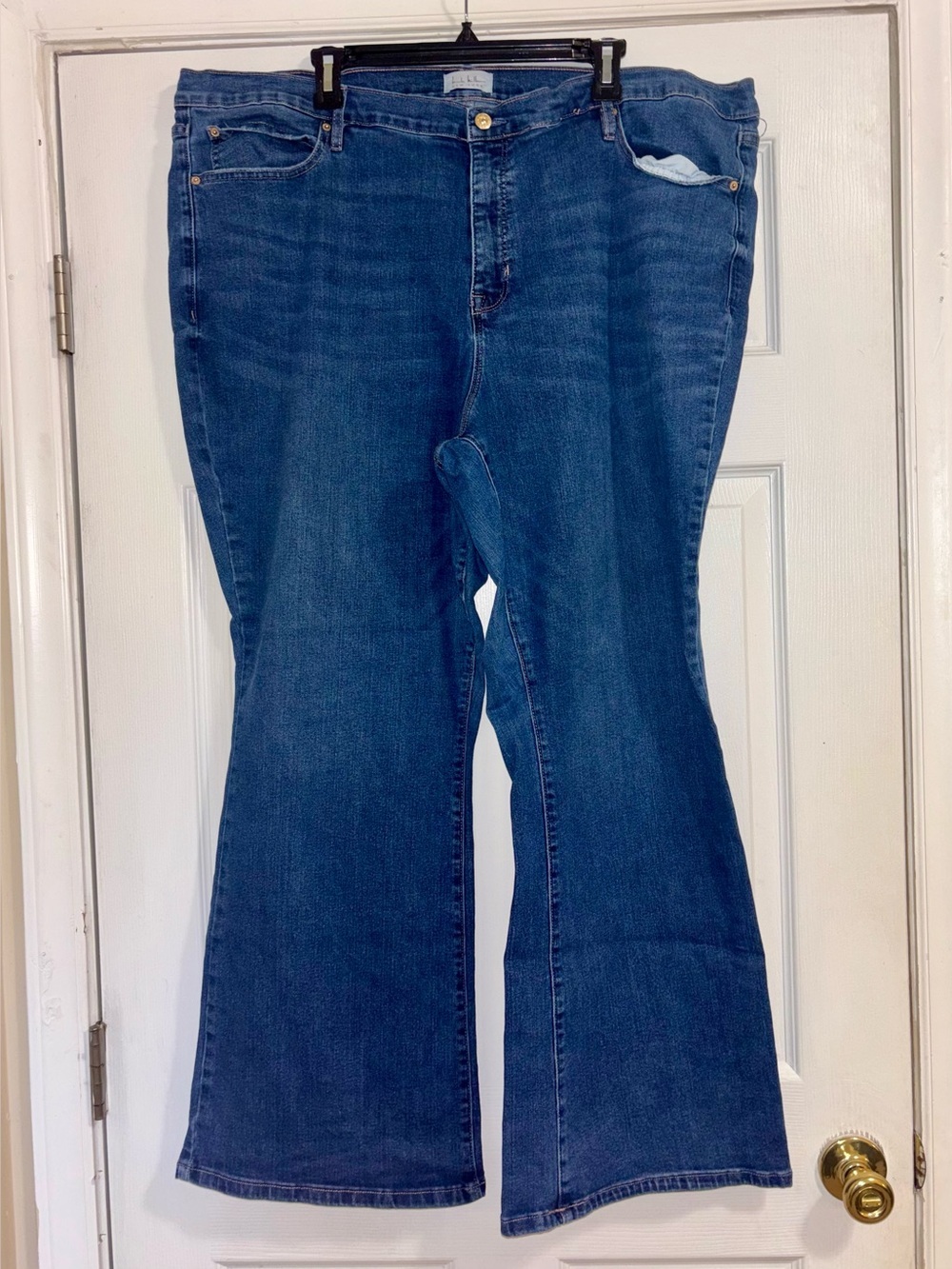 Nicole Miller High Rise Bootcut Jeans Plus Size 24